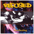 Album cover for 'Refused' with graphic design and text