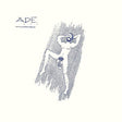 Blue line drawing of a reclining figure on a white background with 'ADE' text.