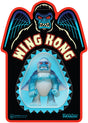 King Kong toy figure in packaging with 'King Kong' text on a black background
