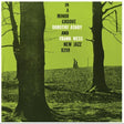 Album cover with trees and text on a green background