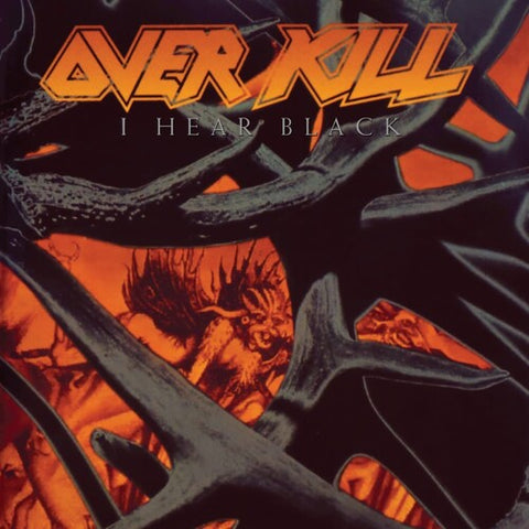Over Kill - I Hear Black LP (Orange Marble Vinyl)