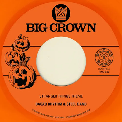 Bacao Rhythm & Steel Band - Stranger Things Theme b/w Halloween Theme 7-Inch  (Pumpkin Orange Vinyl)