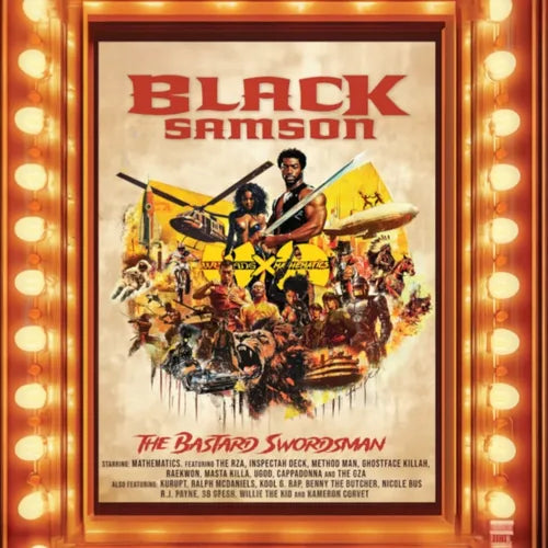 Wu-Tang / Mathematics - Black Samson, The Bastard Swordsman: Wu-Tang, The Saga Continues Collection LP