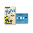 Cassette tape and cover with 'Special Herbs' branding on a white background