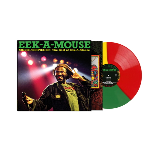 Eek-A-Mouse - Mouse-terpieces: Best of Eek-A-Mouse LP (Red/Green/Yellow Split Vinyl)
