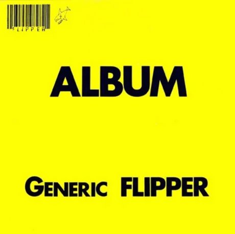 Album cover with 'Album' and 'Generic Flipper' text on a yellow background