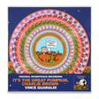 Album cover for 'It's the Great Pumpkin, Charlie Brown' with colorful design and text.