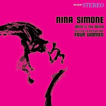 Album cover with abstract design and text on a pink background