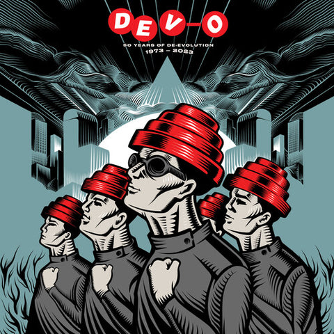 Devo - 50 Years of De-Evolution 1973–2023 2LP (Red/Blue Vinyl)