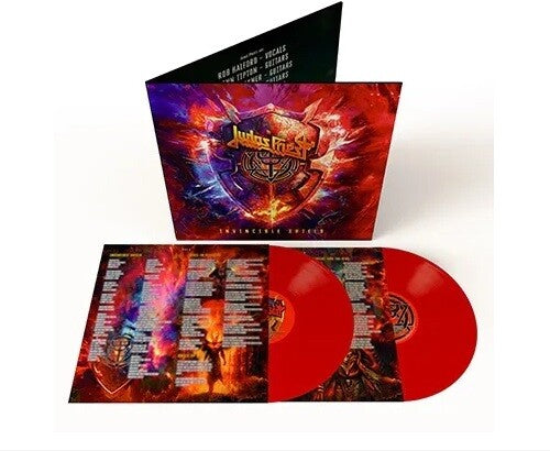 Judas Priest - Invincible Shield 2LP (Red Vinyl)