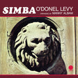 Album cover with stone lion head sculpture and text about Simba O'Donel Levy and Manny Albam