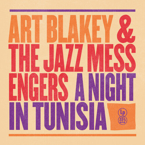 Art Blakey & The Jazz Messengers - A Night In Tunisia LP