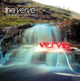 Album cover with waterfall and 'the verve' branding