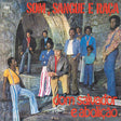 Album cover with a group of people in front of a stone archway, featuring text at the top and bottom.