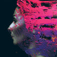 Abstract art with a woman's face and colorful brush strokes