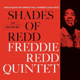 Album cover for 'Shades of Redd Freddie Redd Quintet' with a red background and black text.