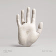 Album cover of 'Built On Glass' by Chet Faker featuring a stone hand sculpture.