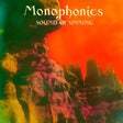 Album cover with rock formations and 'Monophonics Sound of Sinning' text