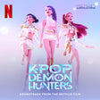 Promotional poster for 'K-Pop Demon Hunters' with animated characters and Netflix logo.