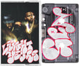 Cassette tape with a cover featuring two men and stylized text.