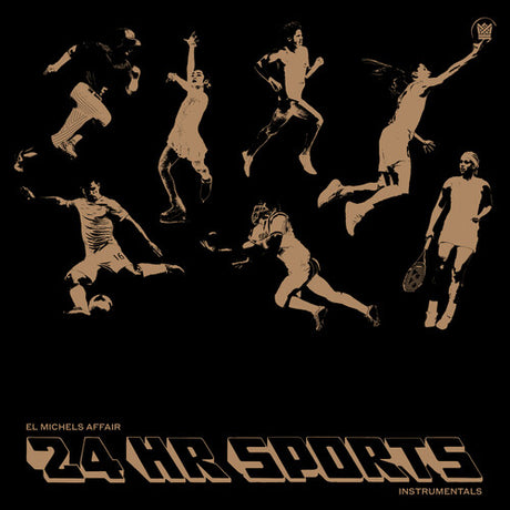Illustrations of athletes in various sports poses on a black background with '24 HR SPORTS' text.