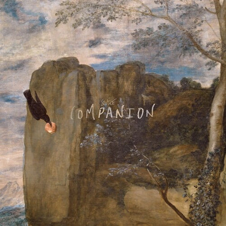 Artistic depiction of a person climbing a rocky cliff with 'Companion' text overlay.