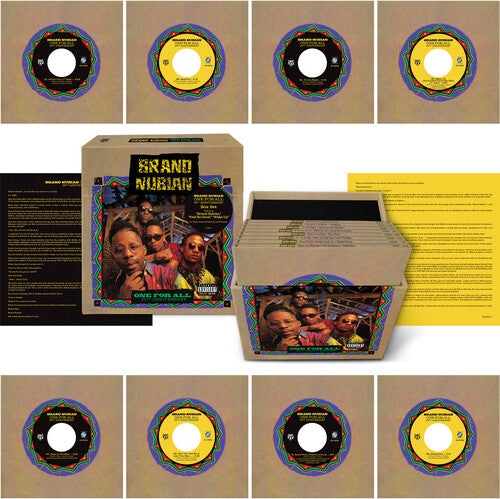 洋楽 BRAND NUBIAN ONE FOR ALL 7inch BOX SET Brand Nubian - One For All (35th Anniversary) 7-Inch Box – Beat