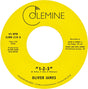 Yellow record label with text and 'Colemine' branding