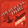 Album cover for 'Merciless Dub' by The Expanders with decorative elements on a red background.