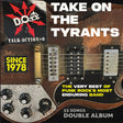 Album cover for 'Take on the Tyrants' by D.O.A. featuring a guitar and band logo.