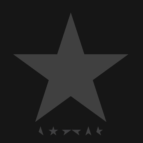 Black star symbol on a black background