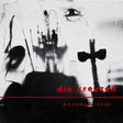 Album cover with abstract black and white design and text 'die kreuzen October File' at the bottom.