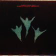 Album cover for Bonnie Prince Billy's 'Ghosts of American Psychonauts' featuring three green textured ghost figures on a black background with red text at the top.