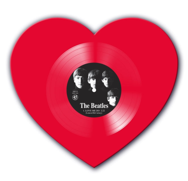 The Beatles - Love Me Do (Heart Shaped Vinyl)