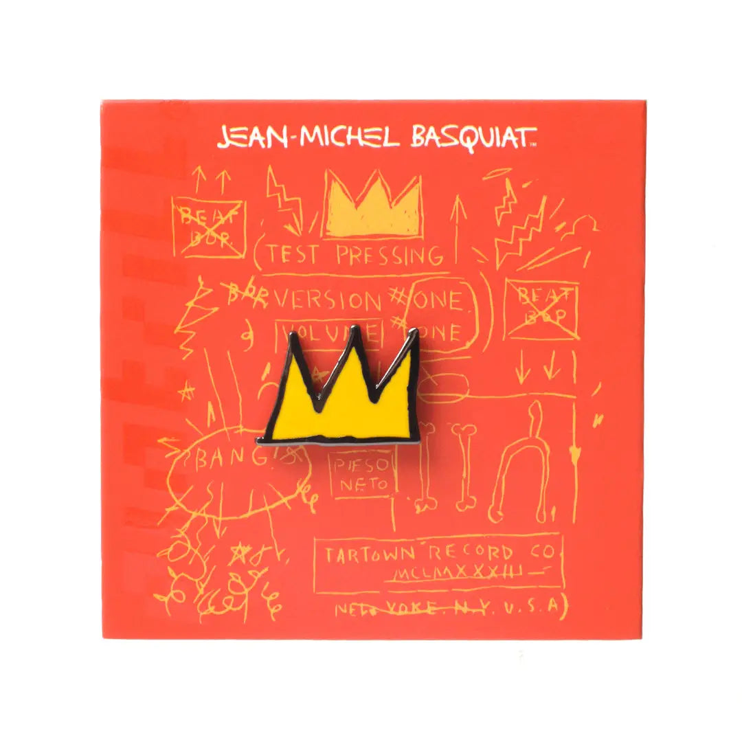 Basquiat Crown Pin