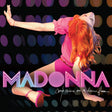 Album cover for 'Confessions on a Dance Floor' by Madonna with a dancer in a pink outfit against a colorful dot pattern background.