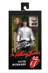 Action figure of Keith Richards from The Rolling Stones in packaging