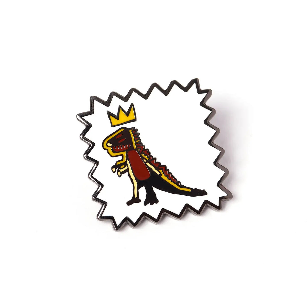 Crowned T-Rex Enamel Pin