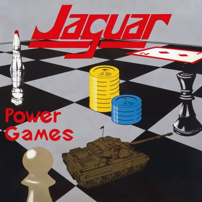 Jaguar - Power Games LP (Red/Silver Vinyl)