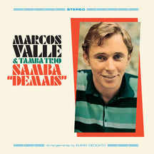 Album cover with a portrait of a person and text 'Marcos Valle & Tamba Feo Samuél Demar'.