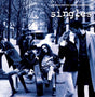 Album cover for 'singles' with a black and white photo of people on a street.