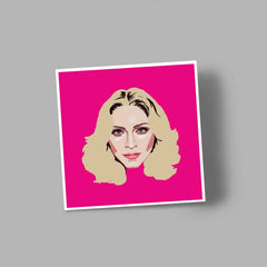 Madonna Greeting Card