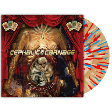 Cephalic Carnage - Xenosapien LP (Colour In Colour Splatter Vinyl)