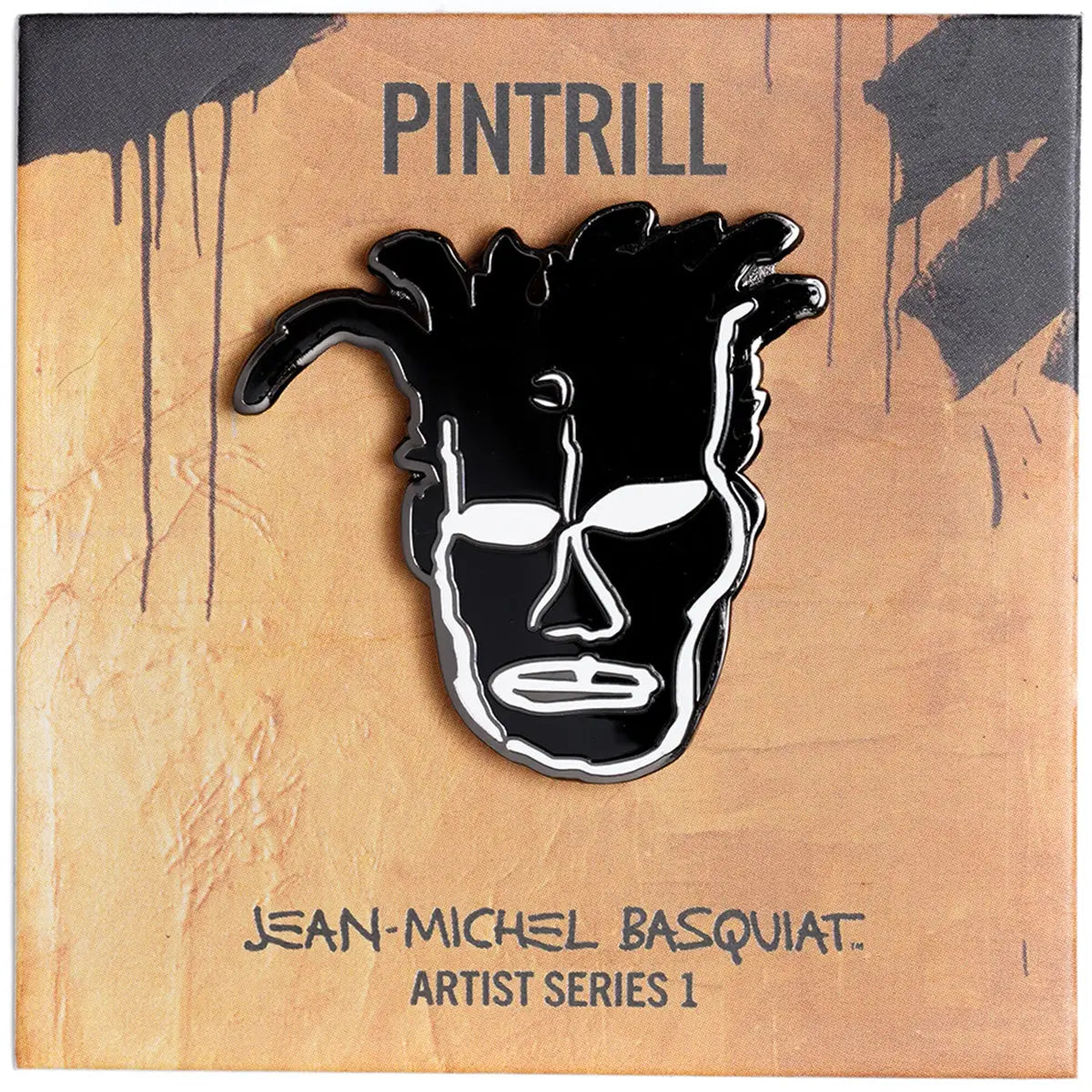 Jean-Michel Basquiat - Portrait Pin