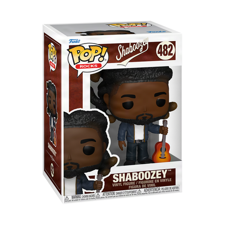 Funko Pop! Rocks Shaboozey vinyl figure packaging on a white background