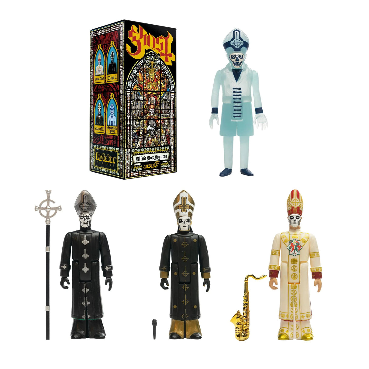 Ghost Blind Box Wave 1 Individual Blind Box