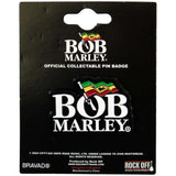 Bob Marley Pin Badge - Logo
