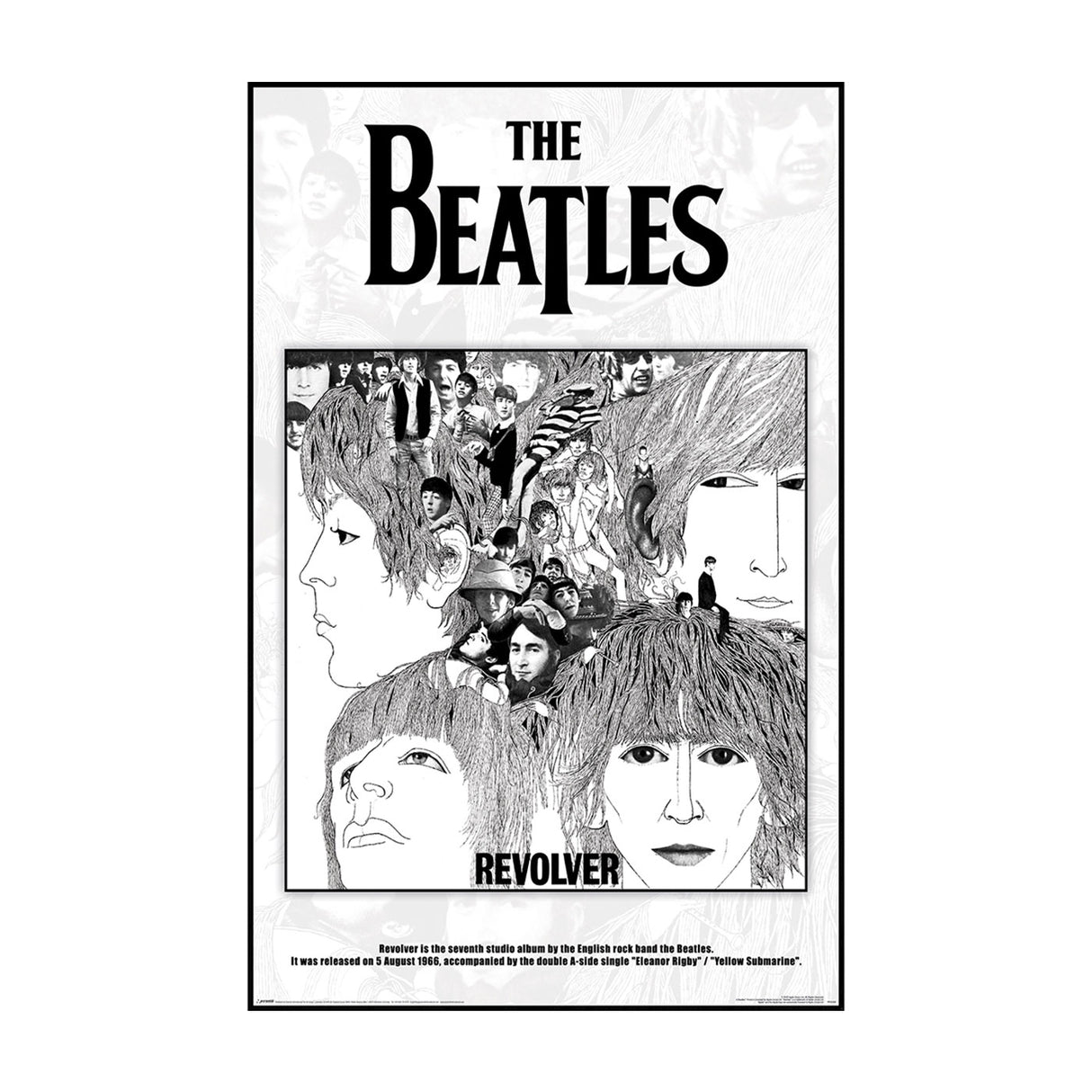 The Beatles - Revolver Poster