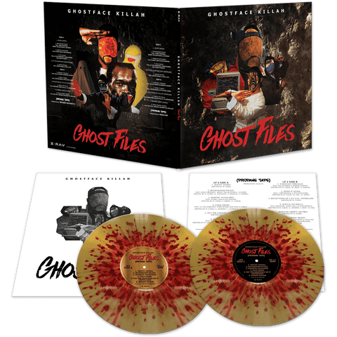 Ghostface Killah - Ghost Files 2LP (Bronze / Red Splatter Vinyl)
