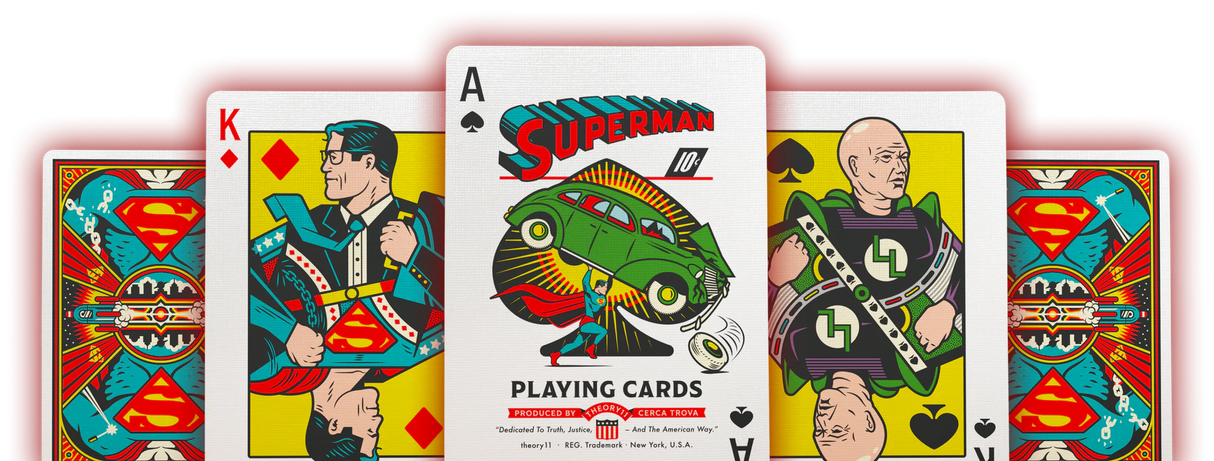 Superman Playing Cards